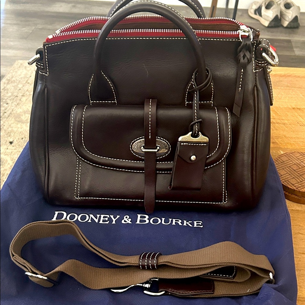 Dooney & Bourke Brown Leather Bag